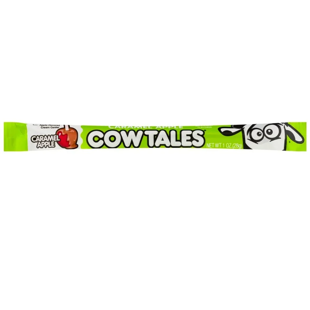 Cow Tales Caramel Apple, karamela s okusom karamelizirane jabuke od 28g