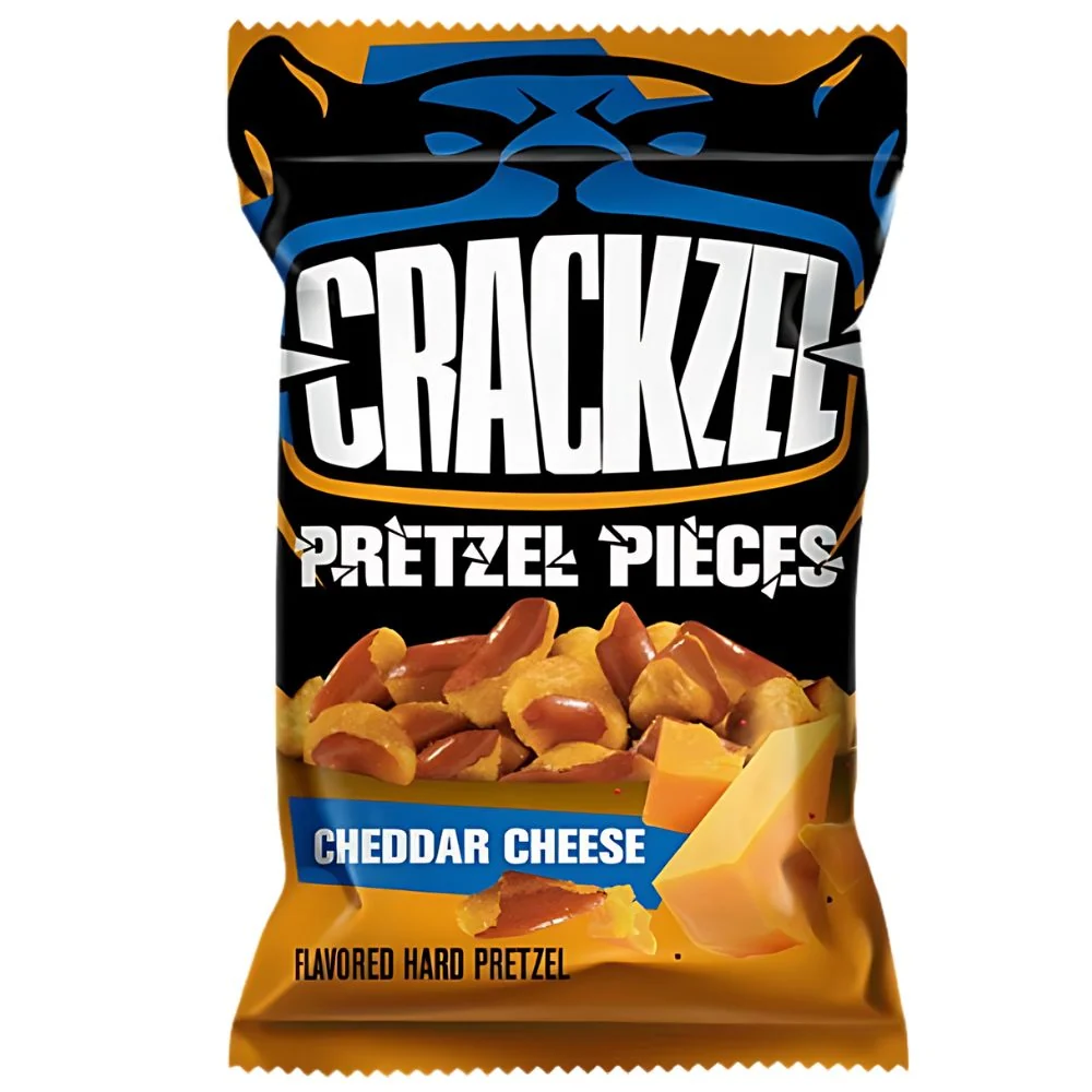 Crackzel Cheddar Cheese, pereci s okusom cheddar sira od 85g