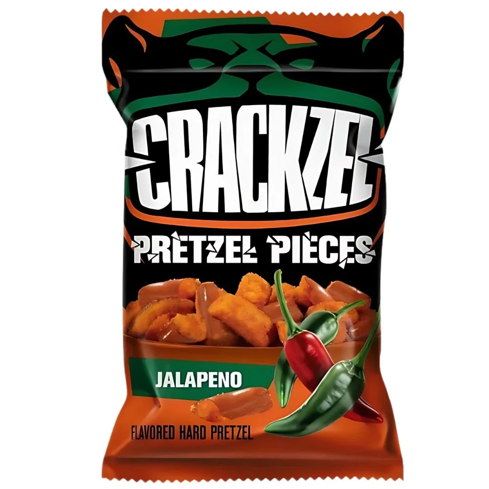 Crackzel Jalapeno, perec s okusom jalapena od 85g