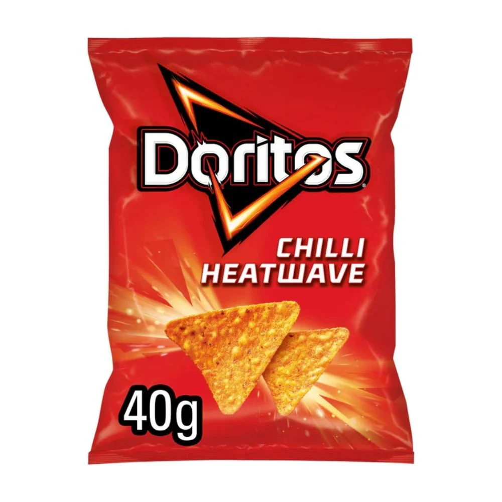 Doritos Chilli Heatwave, lagano začinjeni nachosi sa sirom od 40g