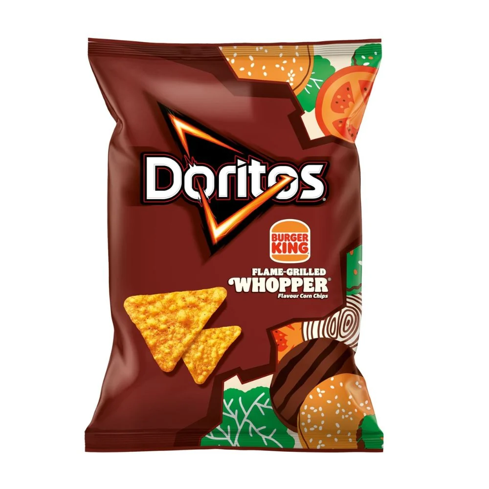 Doritos Flame-Grilled Whopper, nachosi s okusom hamburgera od 70g