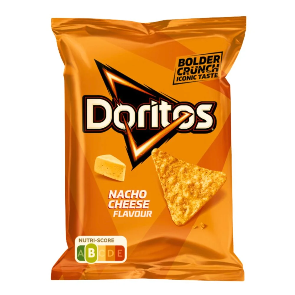 Doritos Nacho Cheese Flavour, čips s okusom sira od 44g