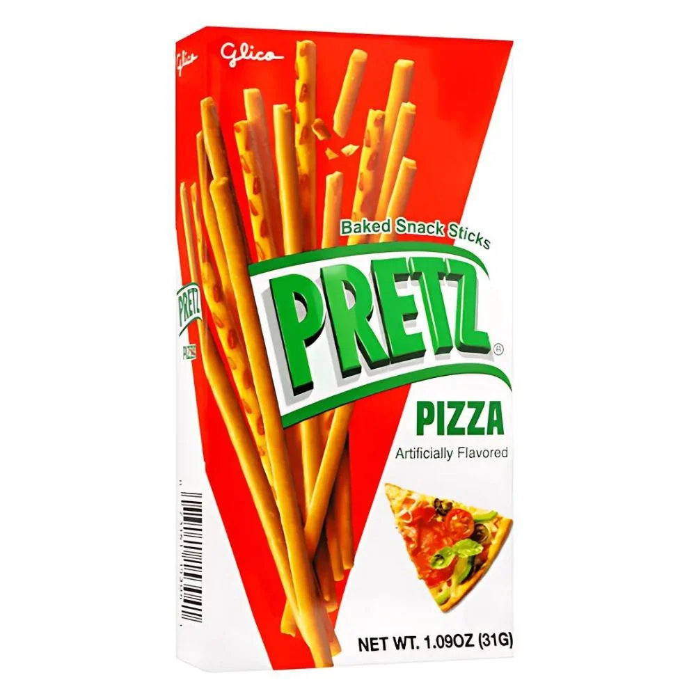 Glico Pretz Pizza, pereci s okusom pizze od 31g
