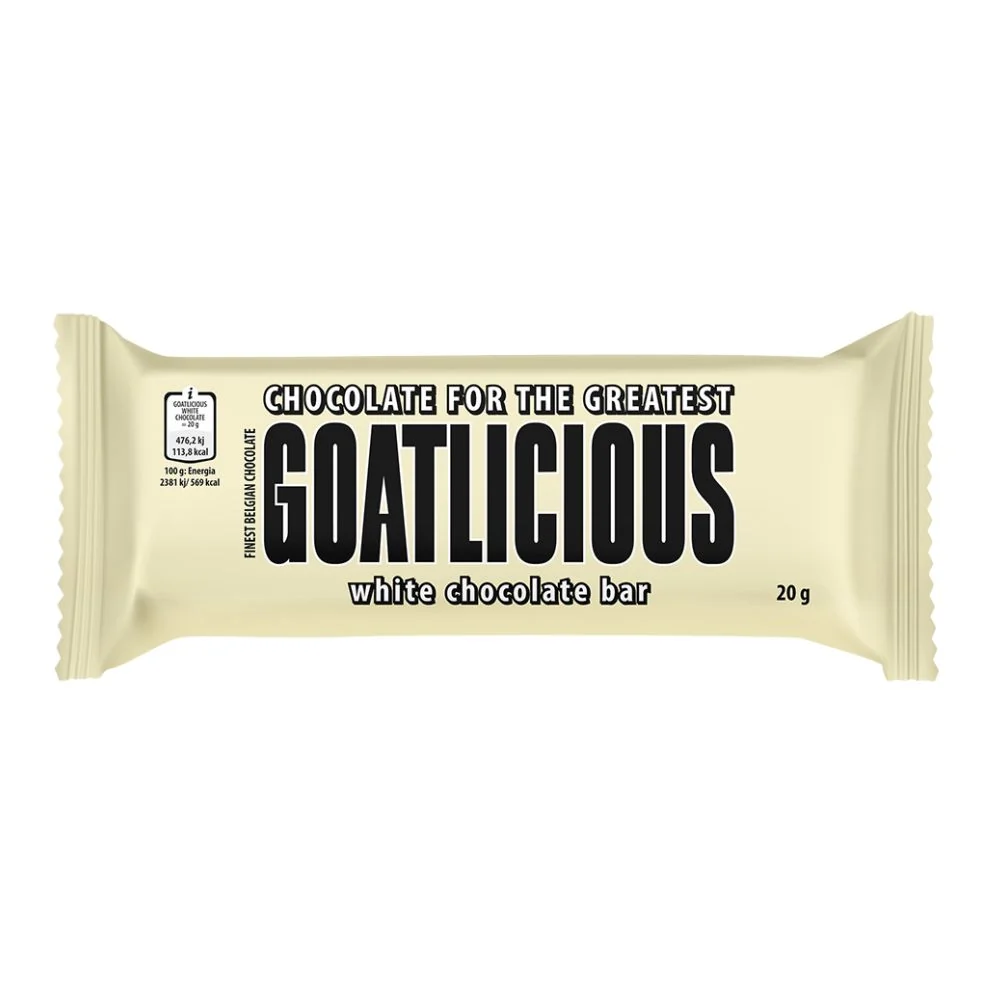 Goatlicious Bijela Čokoladna Tablita, bijela čokolada od 20g