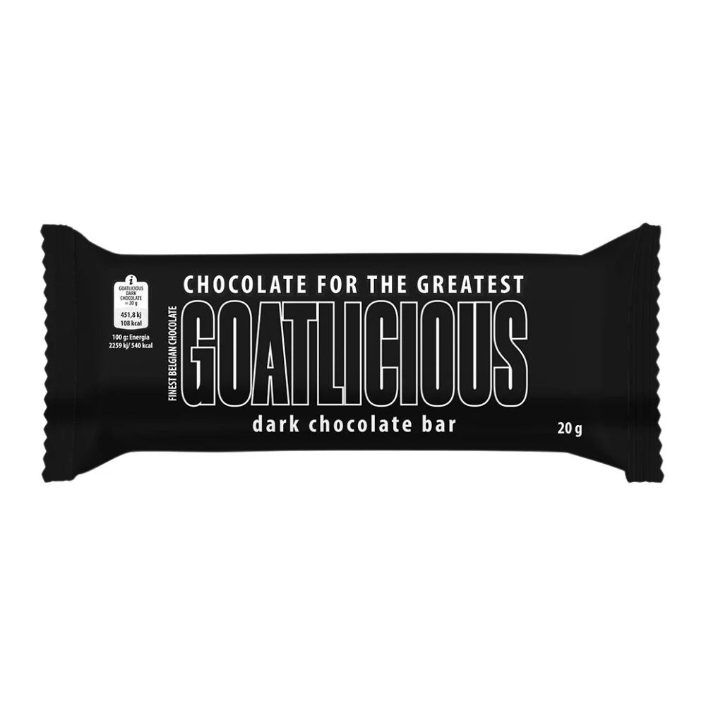 Goatlicious Dark Chocolate Bar, tamna čokolada pločica od 20g