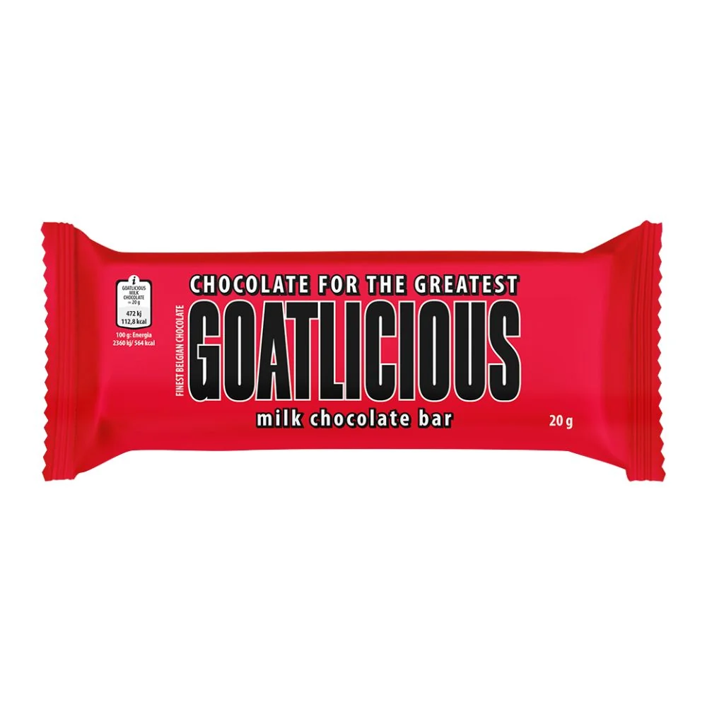 Goatlicious Milk Chocolate Bar, čokoladna pločica od mliječne čokolade od 20g