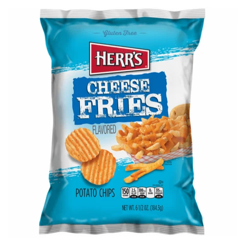Herr's Cheese Fries Potato Chips, sir od krumpira od 185g