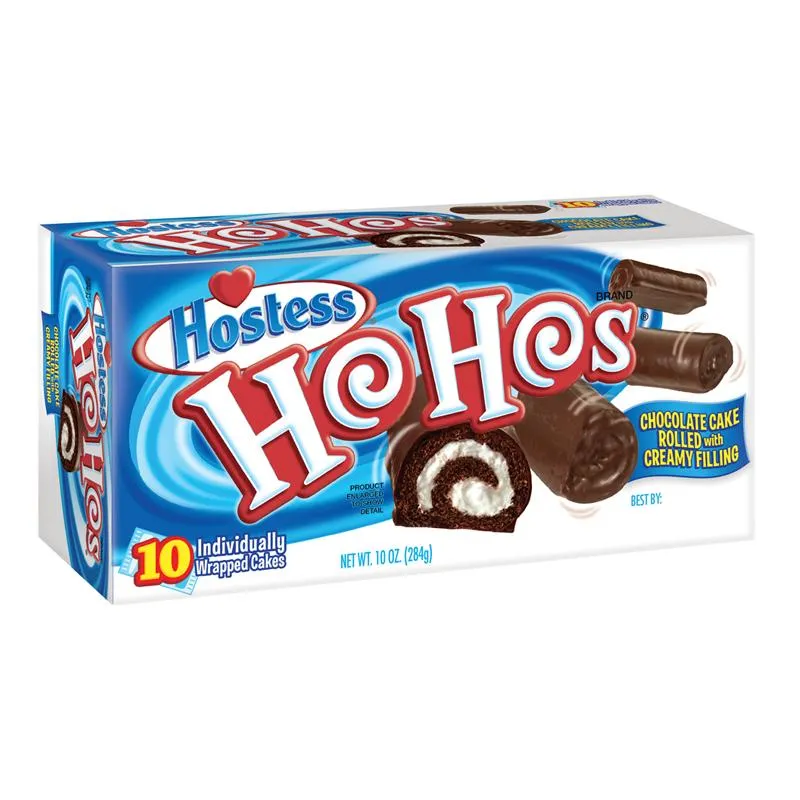 Hostess Ho Hos, rolade s kremom i čokoladom u pakiranju od 10 komada