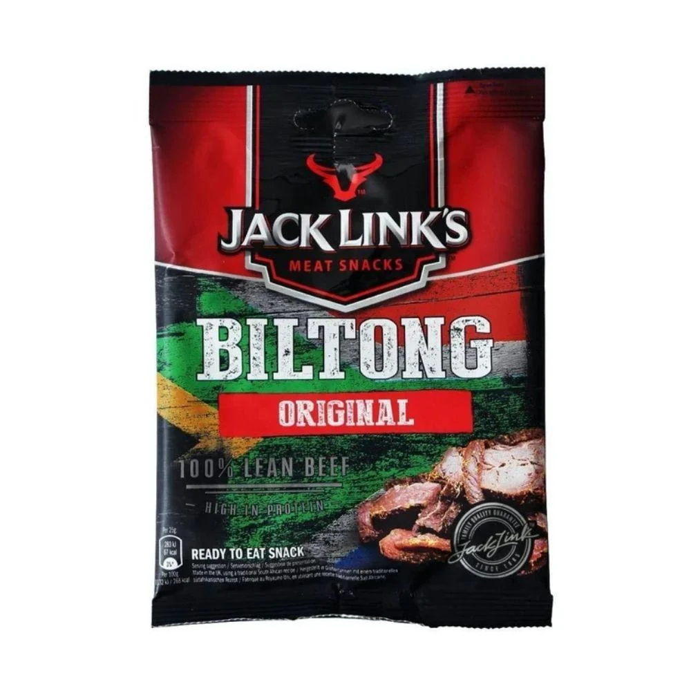 Jack Link's Biltong Original, sušeno meso aromatizirano "biltong" od 25g