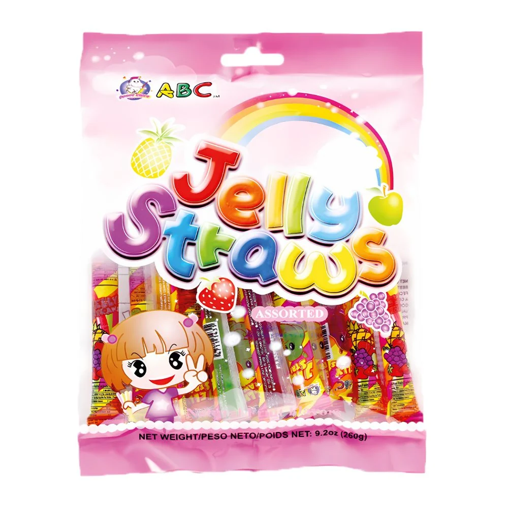 Jelly Straws Assorted, voćne žele slamke od 260g