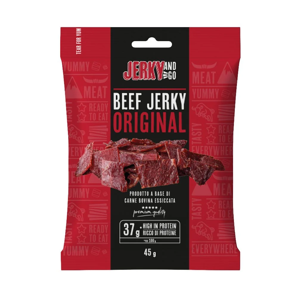 Jerky and Go Beef Jerky Original, sušena govedina od 45g