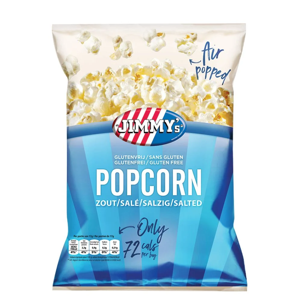 Jimmy's Popcorn Salty, kokice slane od 17g