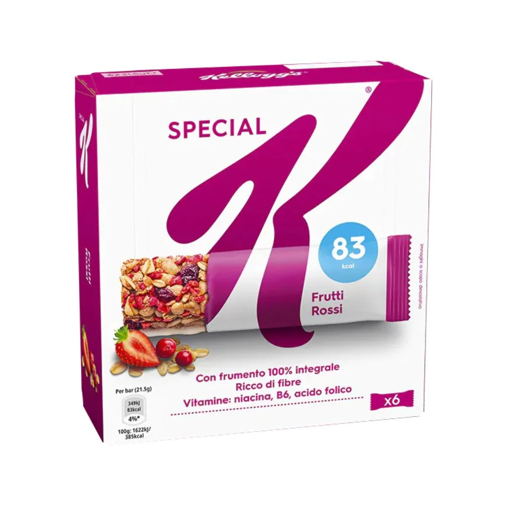 Kellogg's Special K, pločice s crvenim voćem 129g