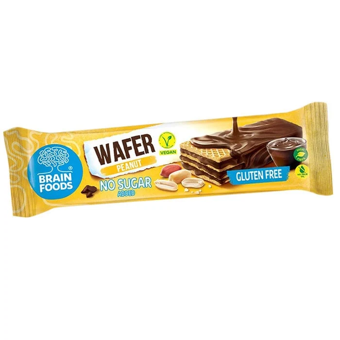 Keto Vafl s kikirikijem i čokoladom Brain Foods 40g