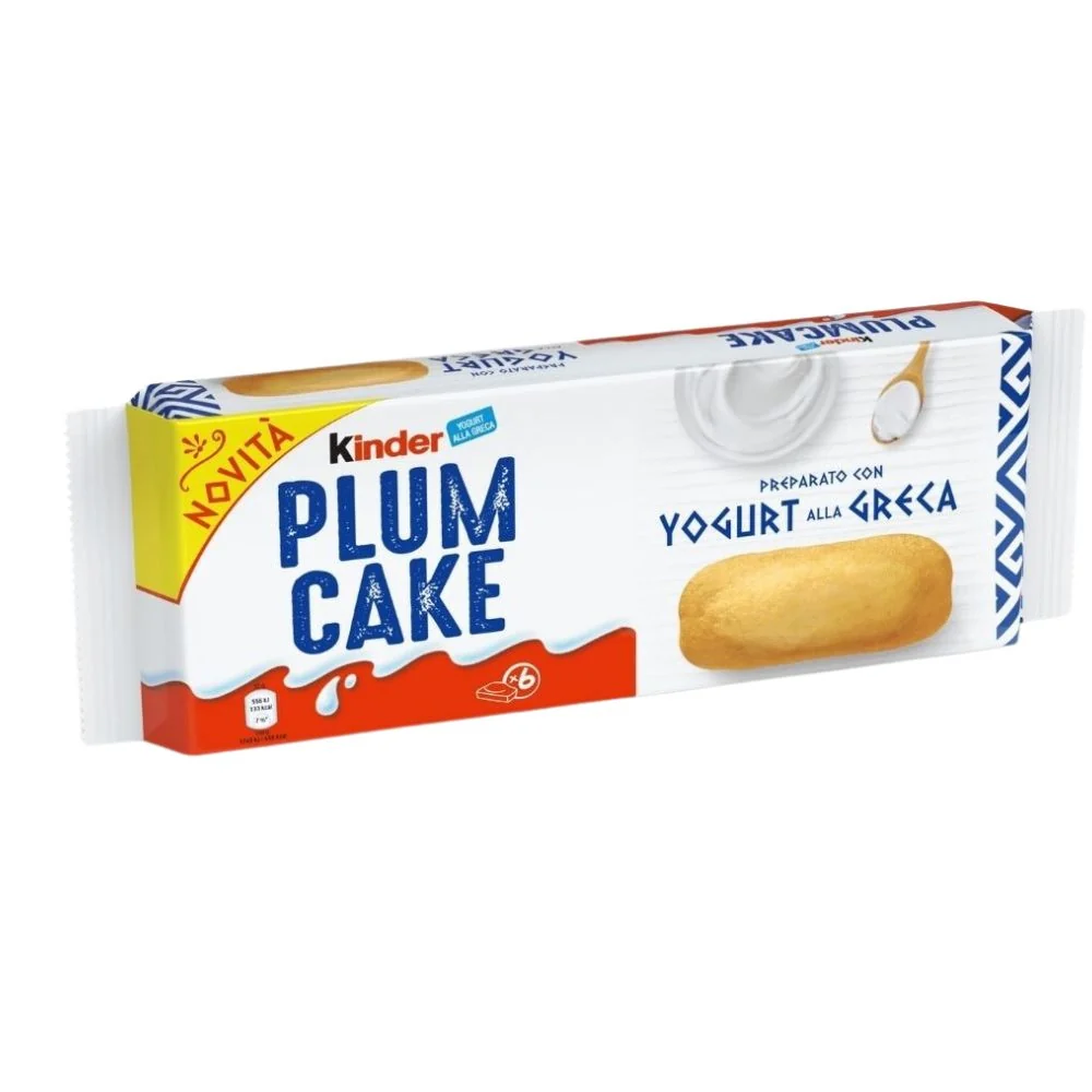 Kinder Plumcake, 6 kolač s jogurtom po 32g