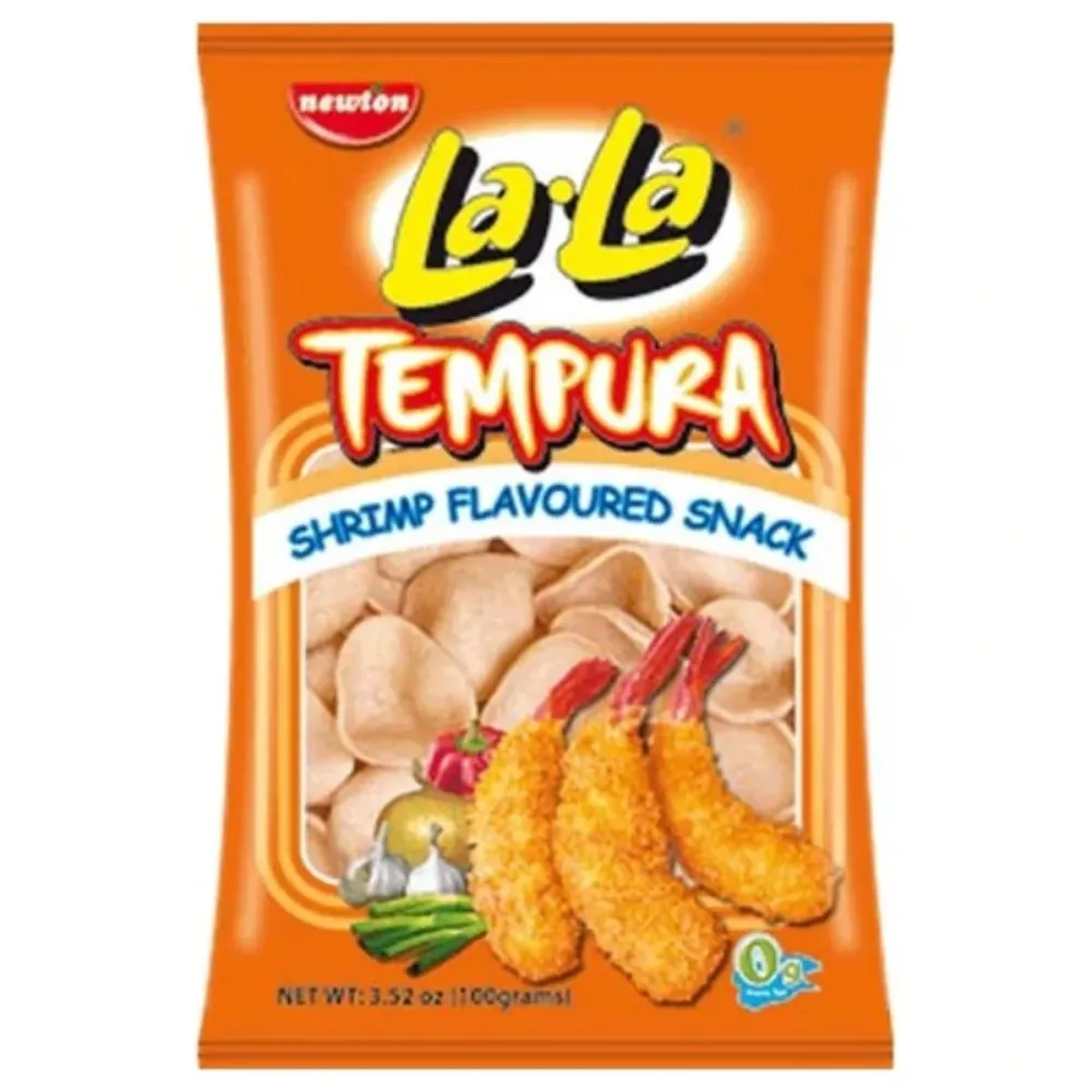 LaLa Tempura Shrimp Flavoured Snack, čips od škampa od 100g