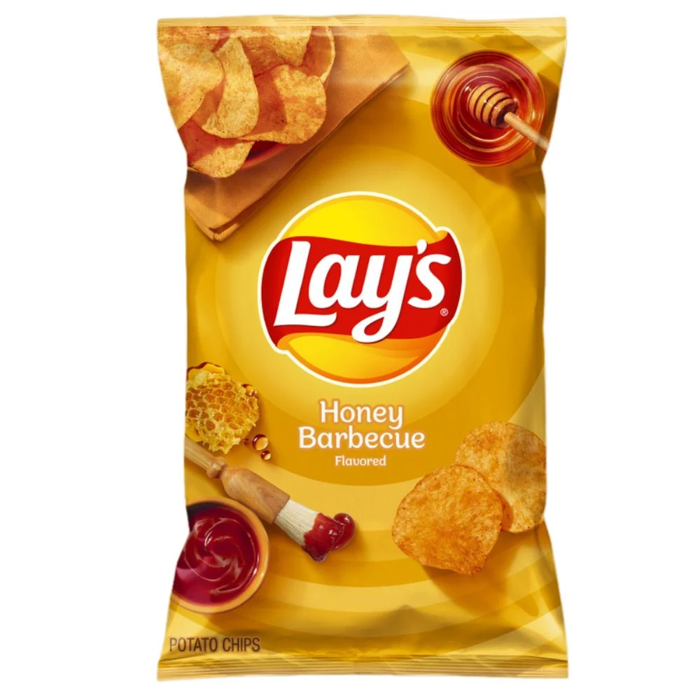 Lay's Honey Barbecue, čips s okusom meda i roštilja od 184g