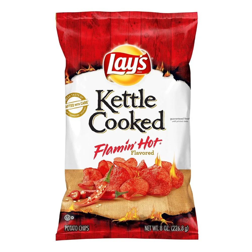 Lay's Kettle Cooked Flamin Hot, ljute čips papričice od 226,8 g