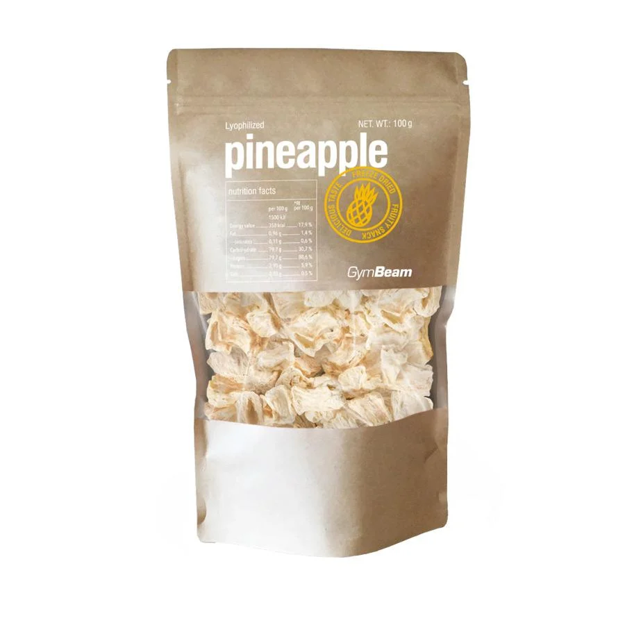 Liofilizirani Ananas GymBeam 100 g