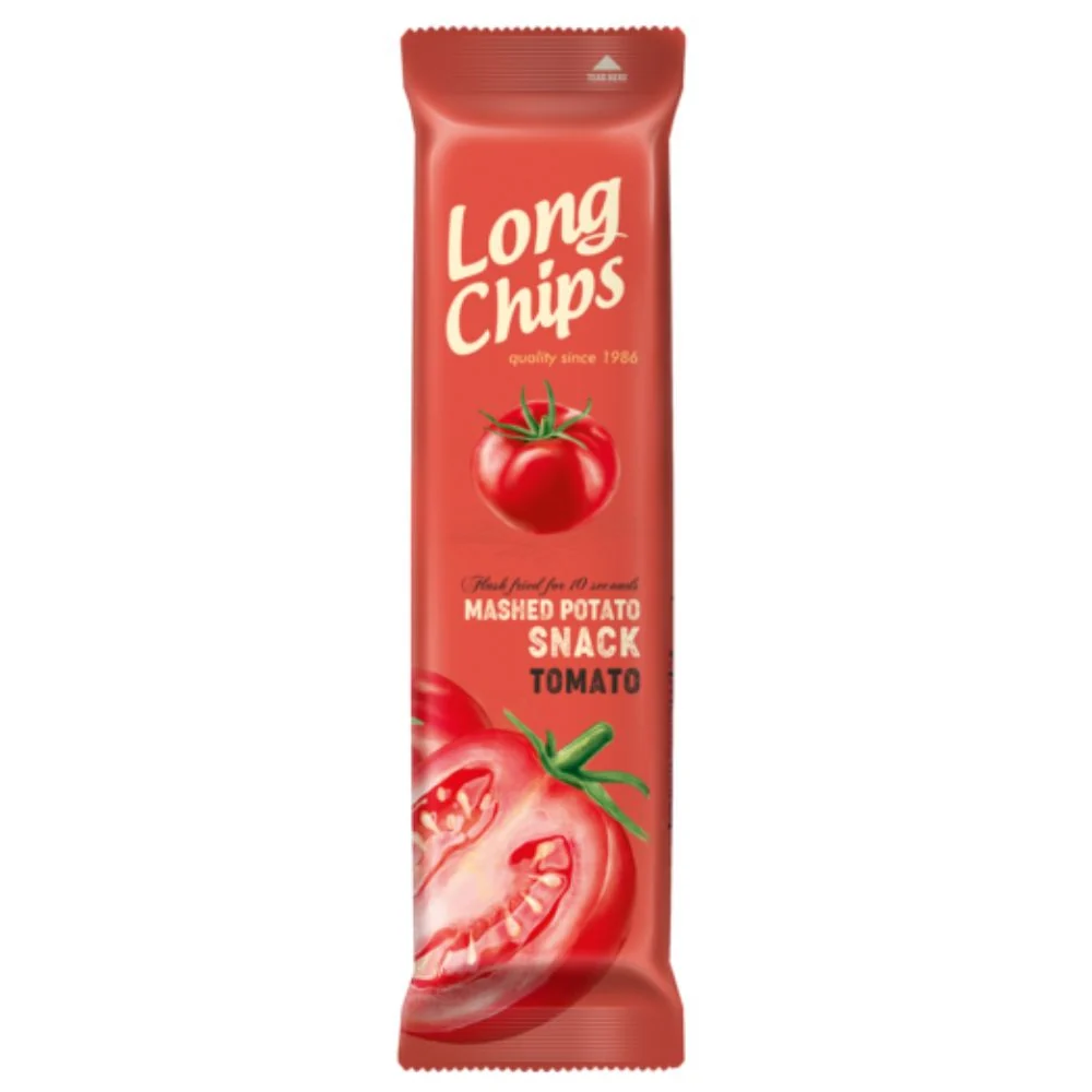 Long Chips Tomato, dugi čips s okusom rajčice od 75g