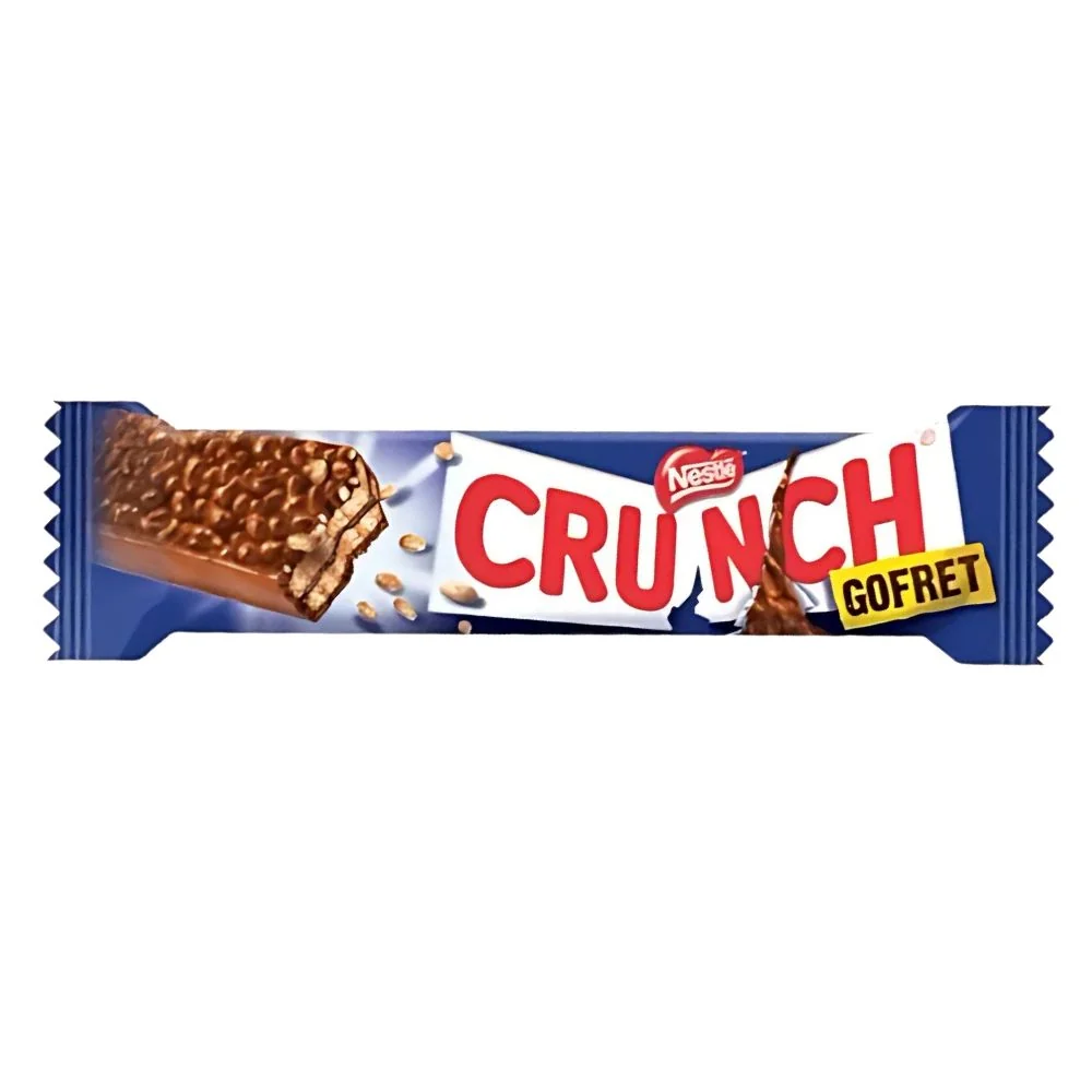 Nestlè Crunch Wafer, vafel prekriven mliječnom čokoladom s puff rižom od 30g