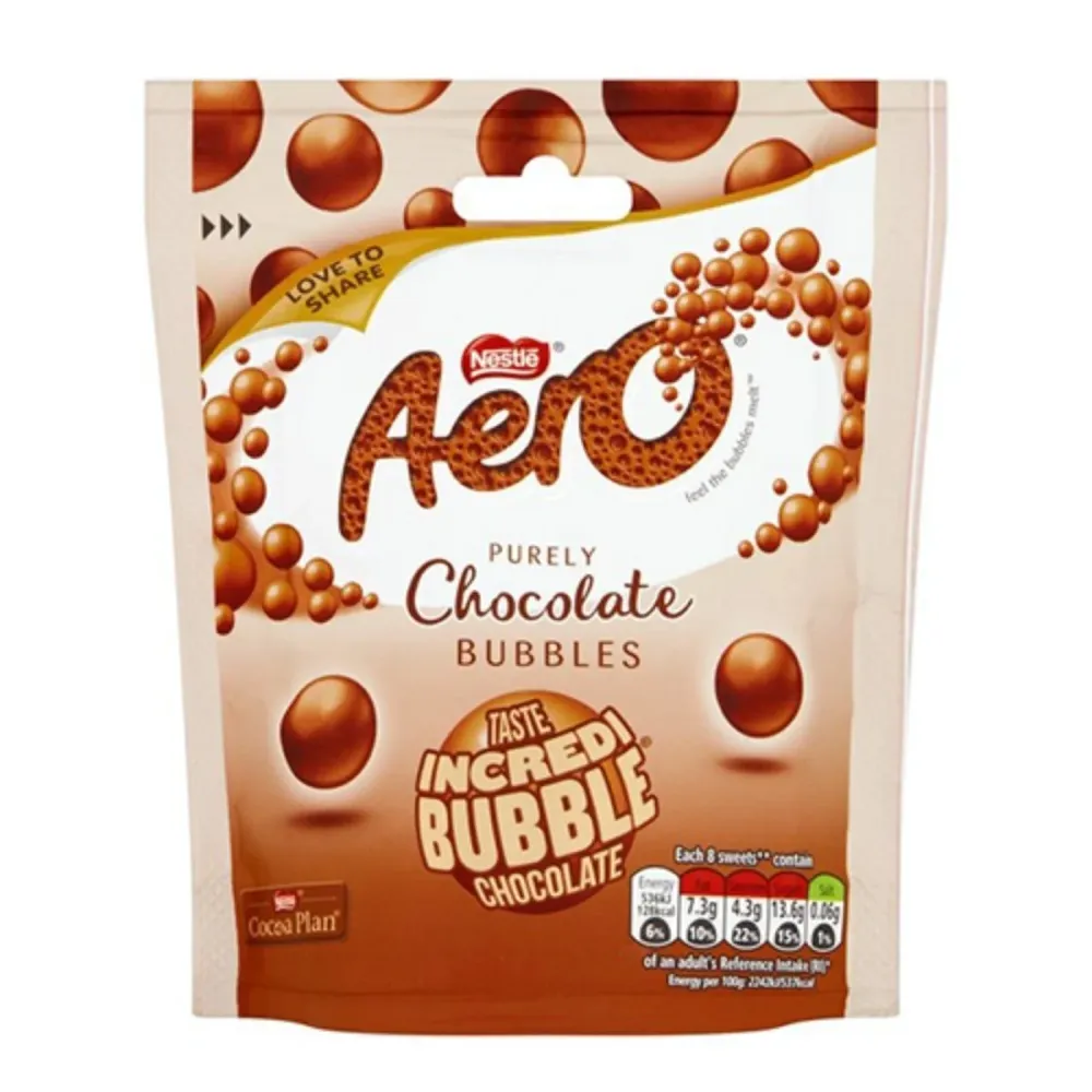 Nestle Aero Chocolate Bubble, čokoladice s mjehurićima od 92g