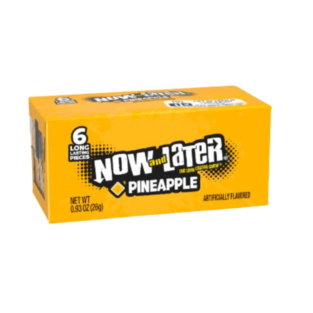 Now & Later Pineapple, ananas bombon od 26g