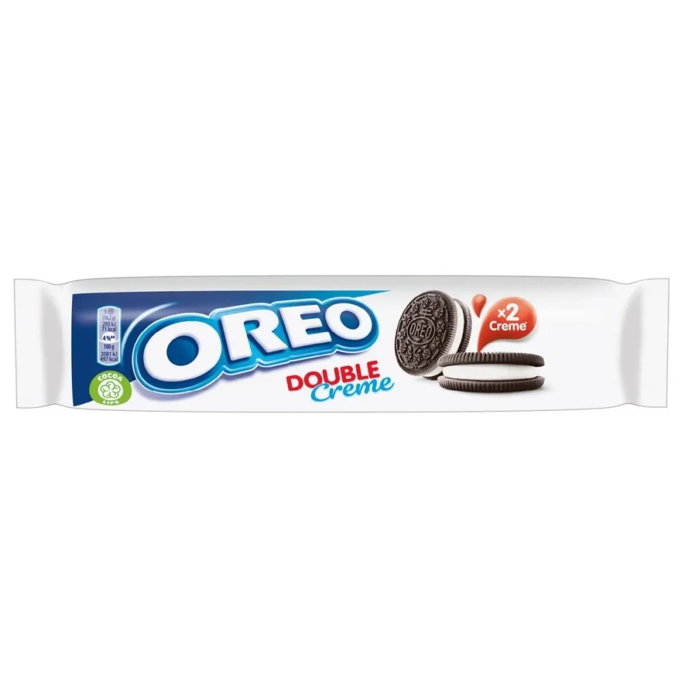 Oreo Double Creme, keks punjen s dvostrukom kremom od vanilije od 157g