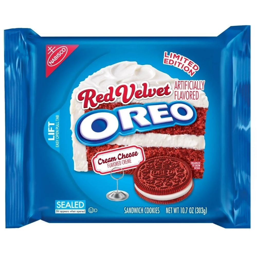 Oreo Red Velvet, kolačići okusa Red Velvet od 345g