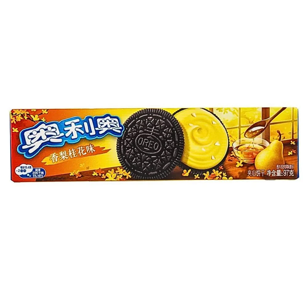 Oreo Thin Pear and Osmanthus, keksići punjeni kremom od kruške i osmantusa od 97g
