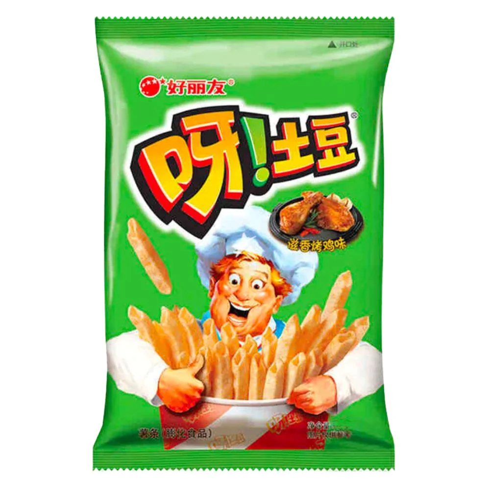 Orion Chips Chicken, čips s okusom piletine od 40g