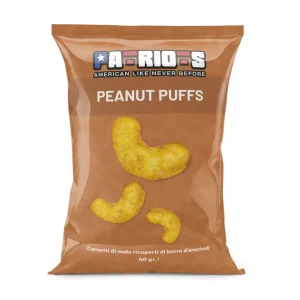 Patriots Peanut Puffs, kukuruzni štapići s maslacem od kikirikija od 40g
