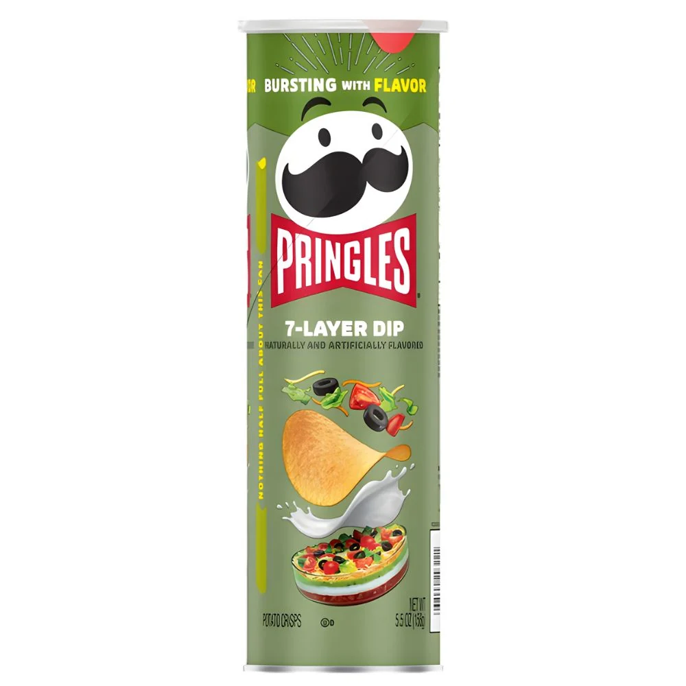 Pringles 7-slojni umak, čips s okusom meksičkog umaka od 158 g