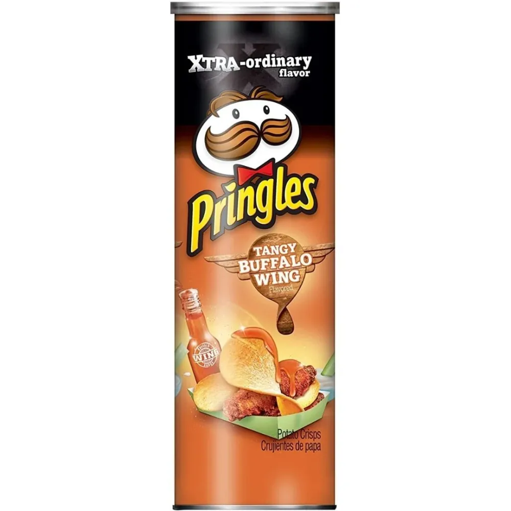 Pringles Buffalo Wing, čips s okusom pilećih krilca od 200g