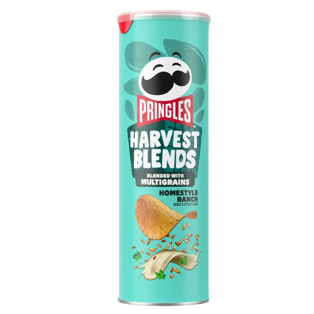 Pringles Harvest Blends Homestyle Ranch, čips s okusom ranch umaka od 158g