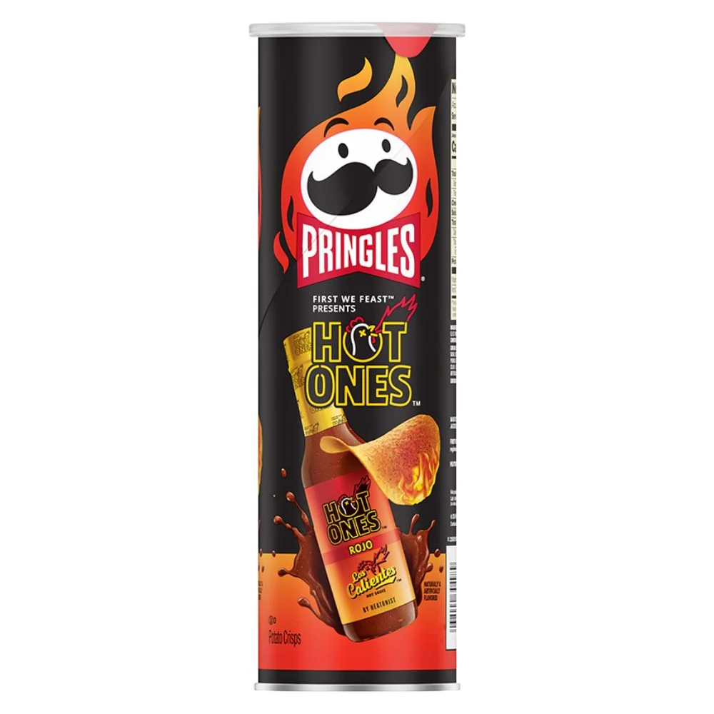 Pringles Hot Ones Los Calientes Rojo, začinjene čips od 156g
