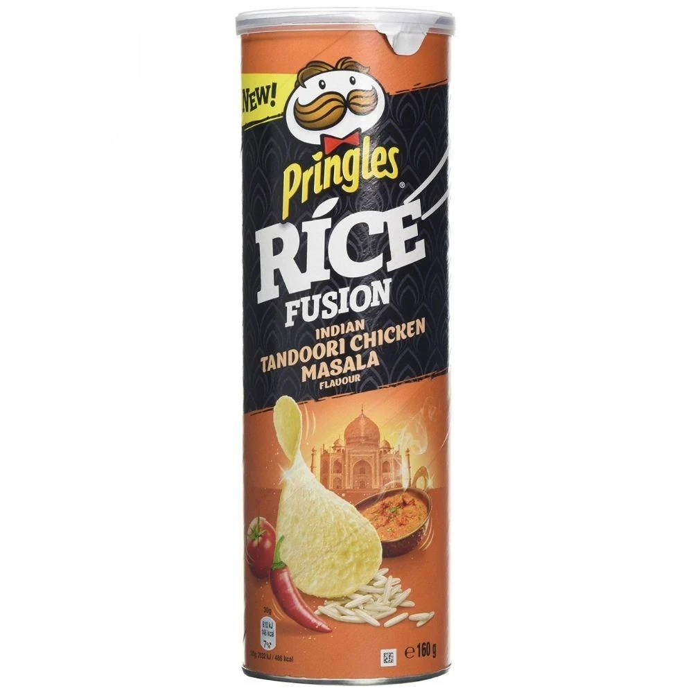 Pringles Indian Tandoori Chicken Masala, čips s okusom piletine u Tandori Masala umaku od 160g