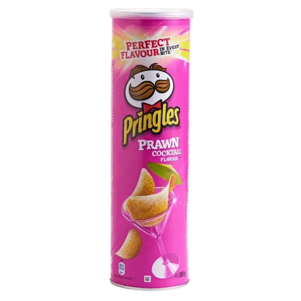 Pringles Okus koktela od škampa, s okusom koktela od škampa od 200g