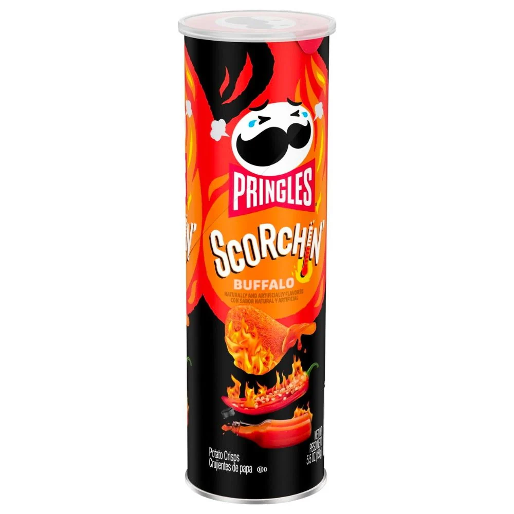 Pringles Scorchin Buffalo, ljuti čips s okusom buffalo umaka od 158g