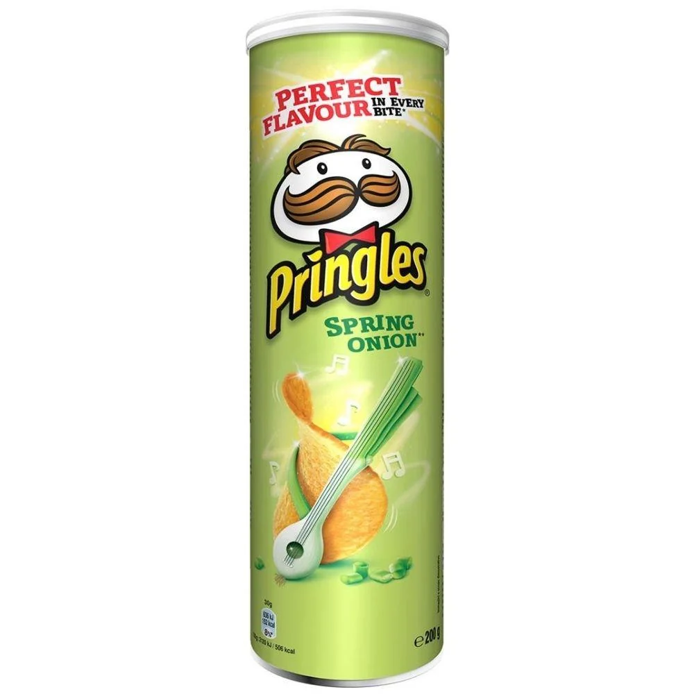 Pringles Spring Onion, čips s lukom od 200g