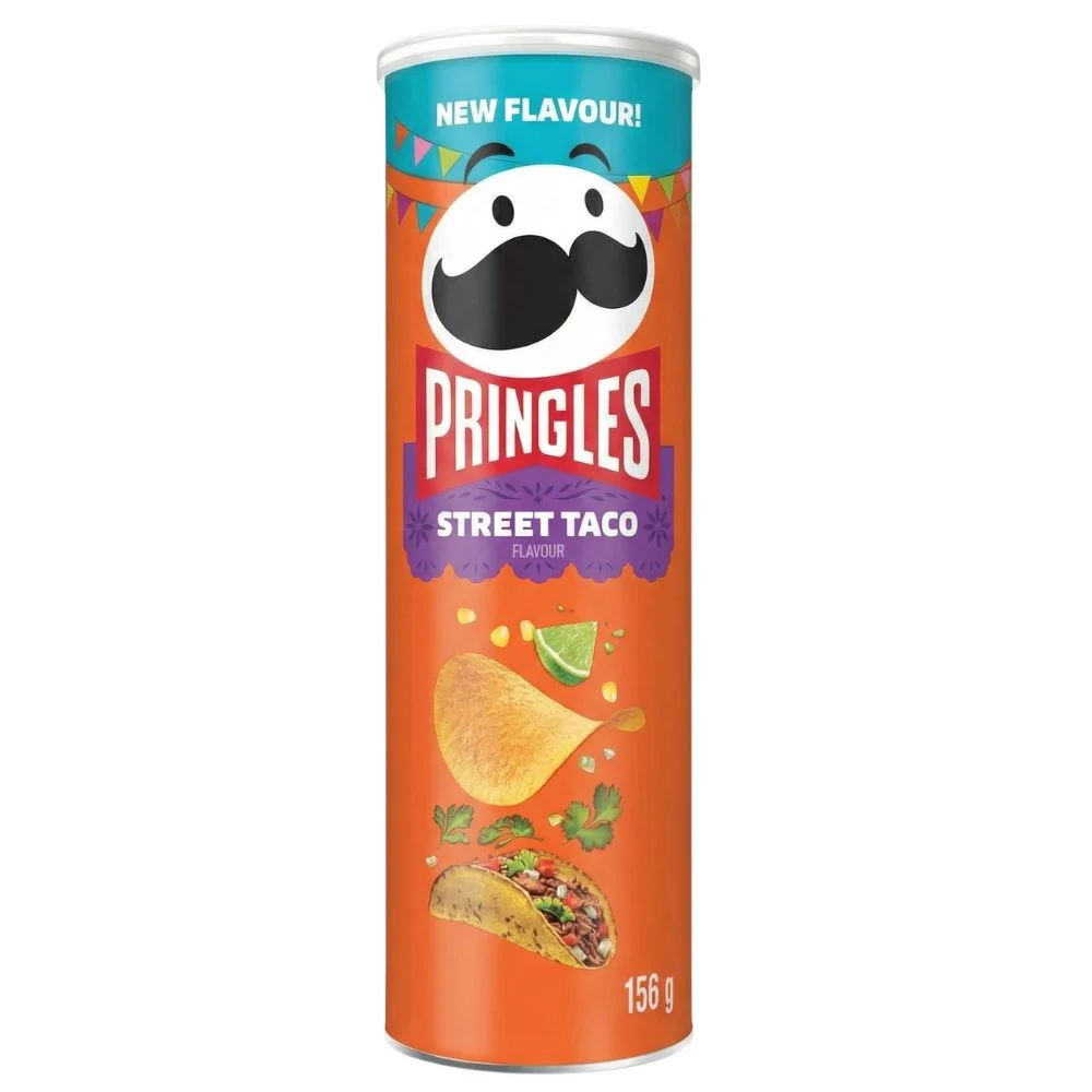 Pringles Street Taco, čips s okusom taco od 156g