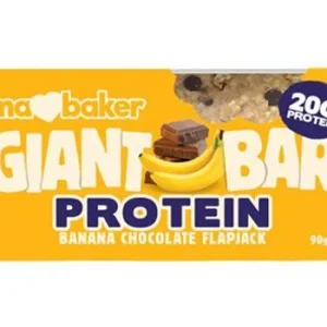 Proteinska zobena pločica s bananom i čokoladom Ma Baker 90g