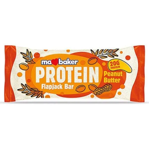 Proteinska zobena pločica s kikiriki maslacem Ma Baker 90g