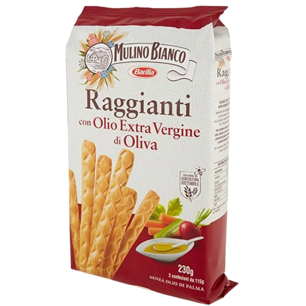 Raggianti Mulino Bianco, slani štapići od 230g
