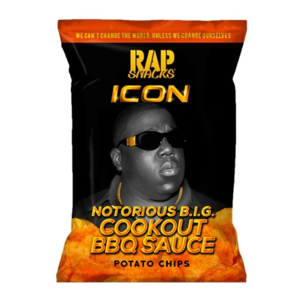 Rap Snack ikona Cookout BBQ umak, roštilj čips od 78g
