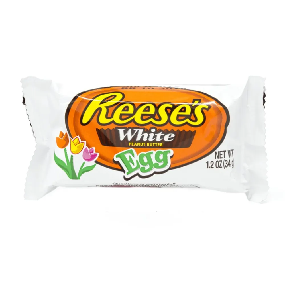Reese's White Peanut Butter Egg, bijela čokolada i kikiriki pločica od 34g