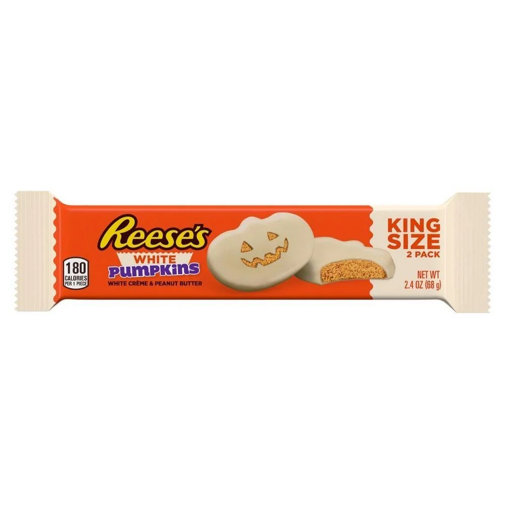 Reese's White Pumpkin Peanut Butter, bijela čokoladna šalica punjena maslacem od kikirikija od 68g