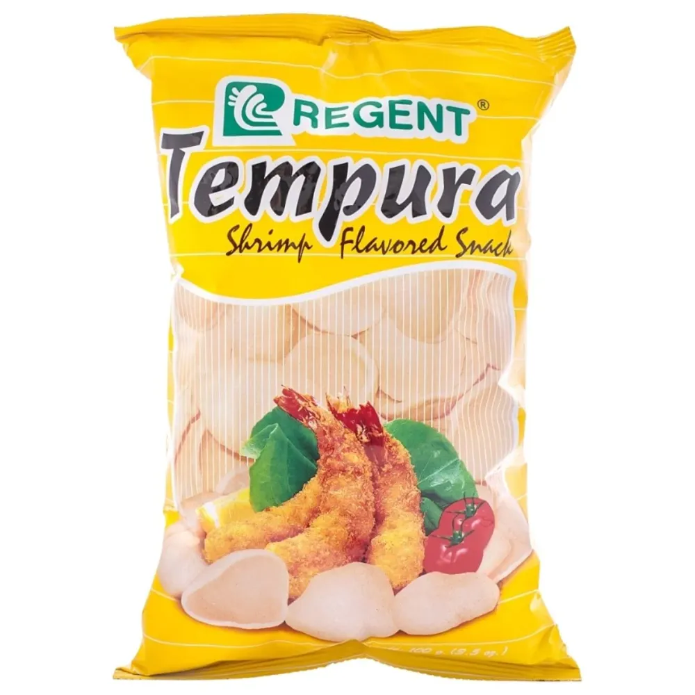 Regent Tempura Shripm Flavored Snack, čips s okusom škampa od 100g
