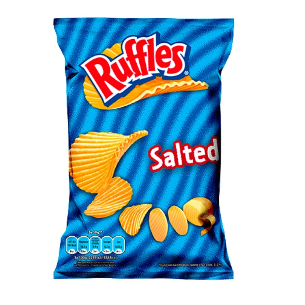 Ruffles Salted, čips sa soli od 30g