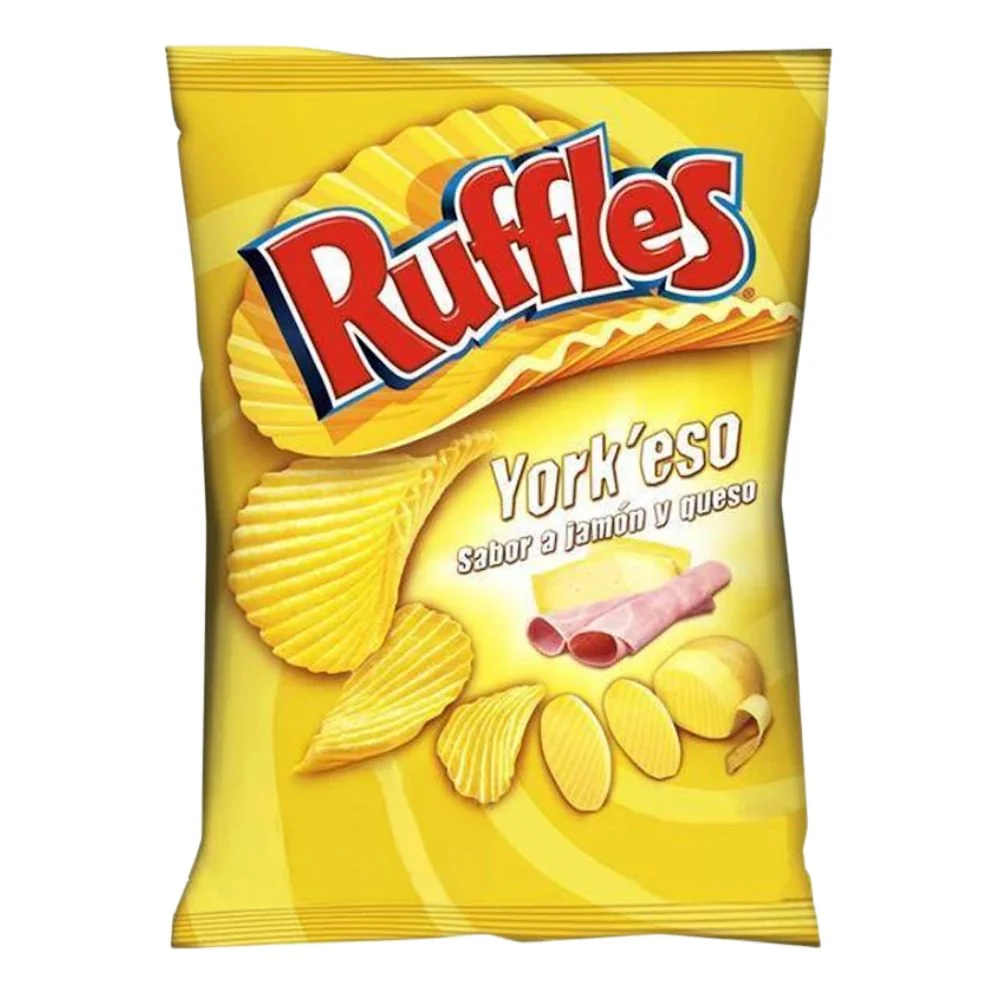 Ruffles York'eso, čips s okusom sira i šunke od 150g